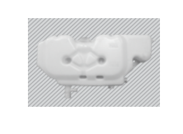 Reservatorio Ford Cargo Elec. 2 sens y 2 salidas de agua 