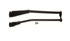 Brazo pantografico delgado  conico 36mm 710mm largo MB 914