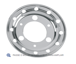 Jgo Tapa de Rueda Delantera Aro 17,5 MB Accelo