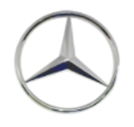 Emblema Cromada MB 712C/1620 Diametro 220mm 