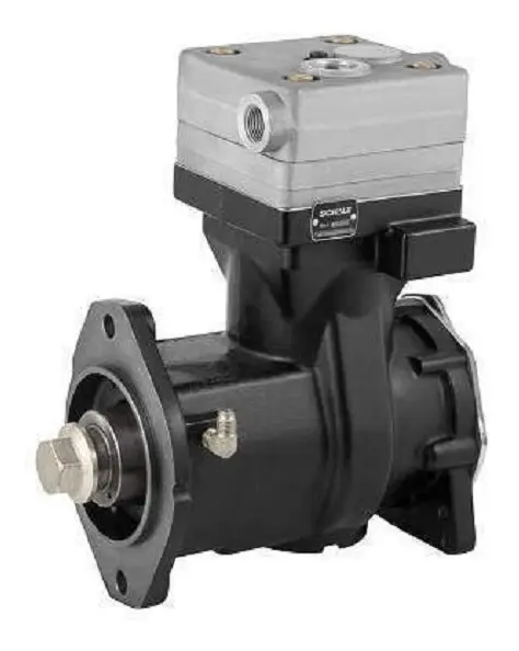 Compresor Aire Ford Cargo C1317 - C1421 - C1617 - C1621 - C1622 - C1630 - C2422 02-> VW 12170 - 13170 - 13190 - 14170 - 14220 - 15170 - 16170 - 16200 Motor Cummins (chavetado) tipo Wabco 