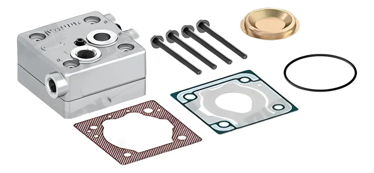 Cabecote Compresor de Aire VW 13190 / 15190 / 13170 / 15170 / 17300 / 24220 / 26300 / 40300 / 17310 / 17220 / 24220 / 18310OT 00