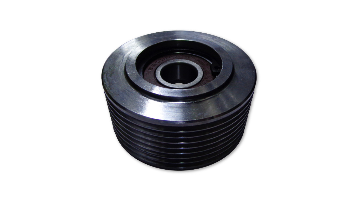 Polea Tensor Correa  Estriada Motor Cummins ISB 4 E 6 CIL. FORD 815E / 1317E / 1517E / 1717E / 1722E / 2422E / 2428E VW 8150E / 9150E / 13170E / 13180E / 15170E / 15180E