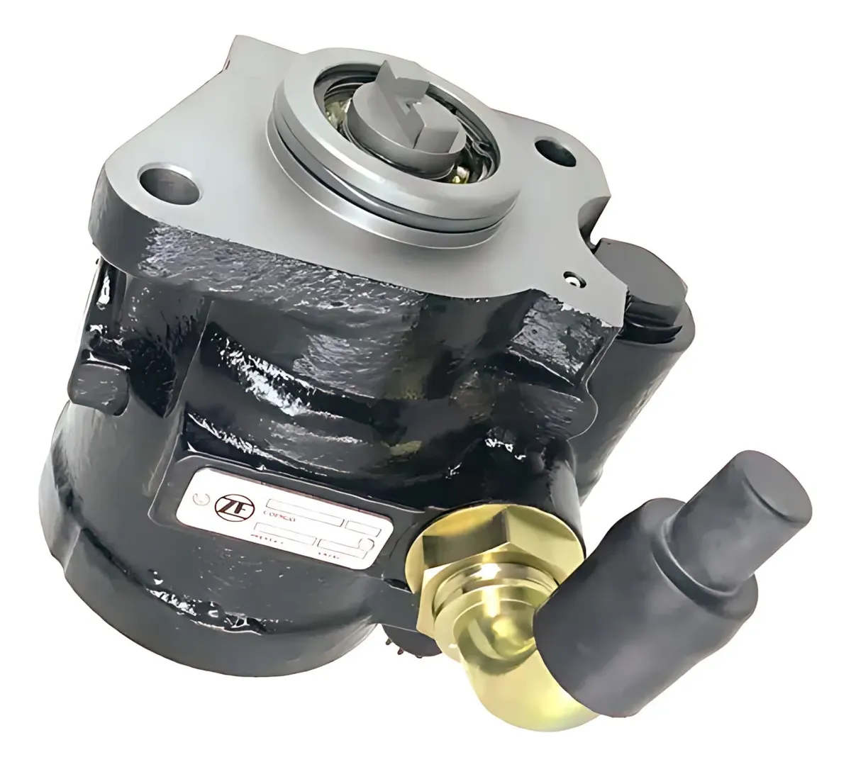 Bomba Dirección Hidraulica Rotación Izquierda (Chaveta) VW 790S / 7110S / 8120 / 8150 / 9150 / 9150E / 8150E / MICRO ONIBUS 8120 OD / 8150OD / 9150OD