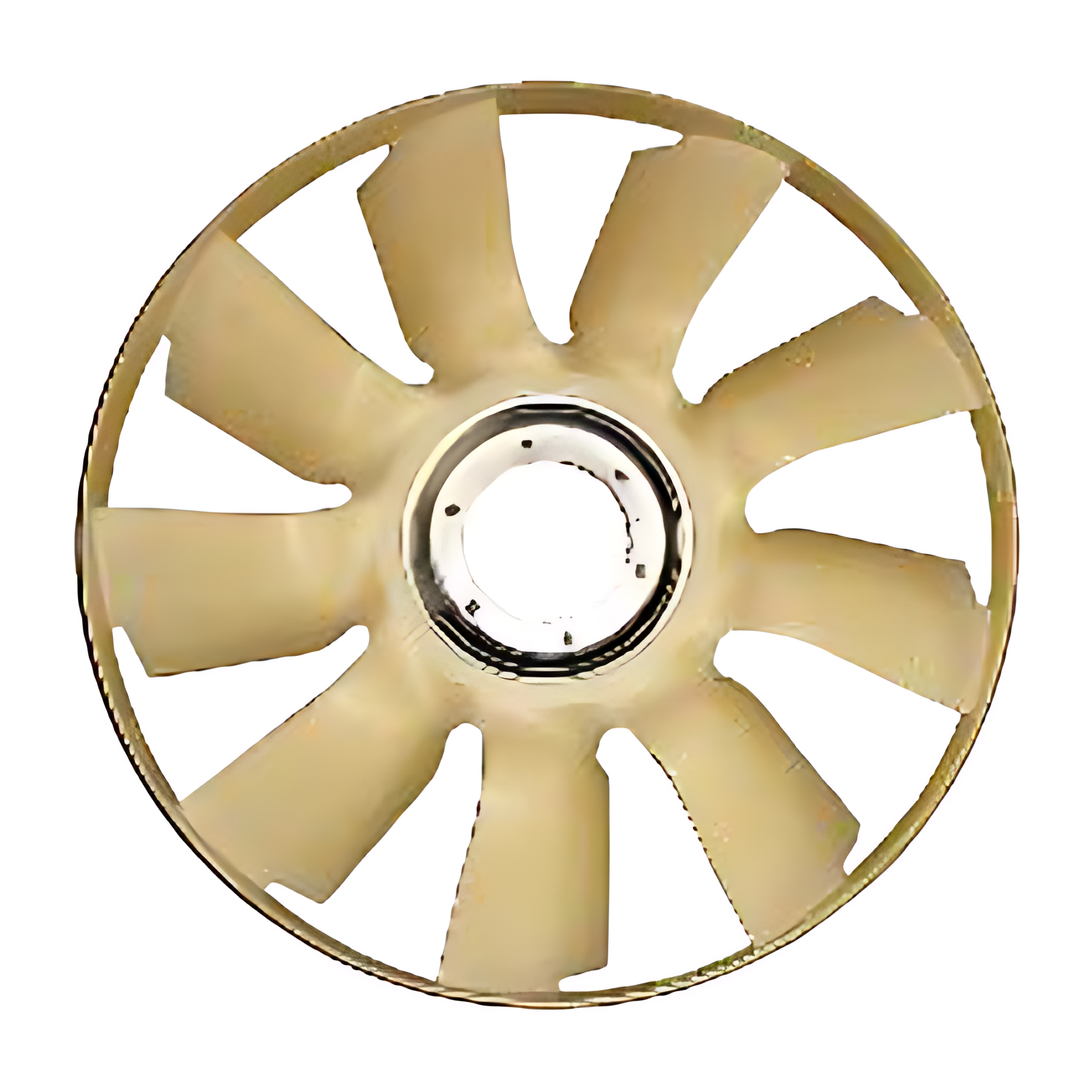 Helice Motor F Cargo 1832e,2632e,2932e,4432e,4532e,5032e  N°Original 6C458600BB                                   9 Paletas / 6 Pernos C/Cintillo