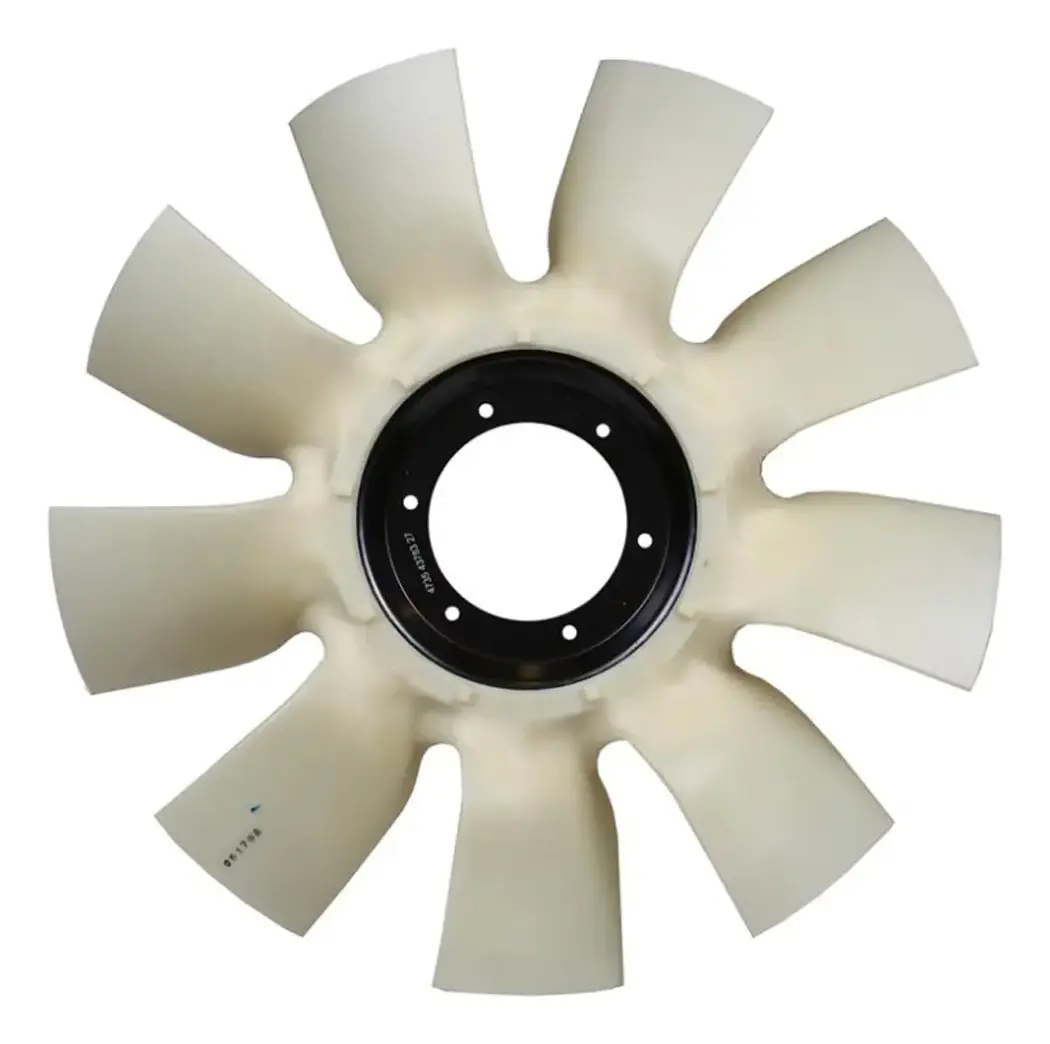Helice Ventilador Ford Cargo Electronico-Cummins 05/06                                     N°Original 4C458600BA                                     9 Paletas / 6 Pernos