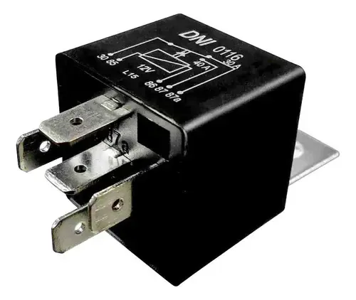 Reley  12 Volt 5 Teminales Auxilir. MB 40/30A
