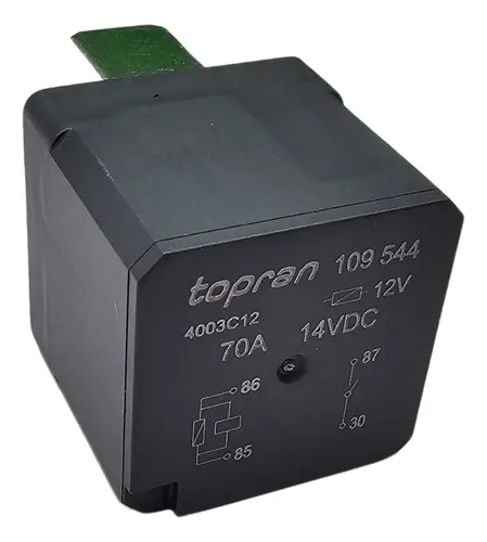 Reley  12 Volt 70A   4 Term. Inyec.Electr. VW / Alza Vidrio Corsa  