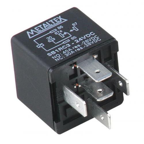 Mini Reley  12 Volt  30A 4 Teminales VW P.Frio