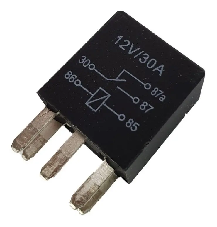 Mini Reley  12 Volt 30/20A  5 Teminales MB/ Corsa