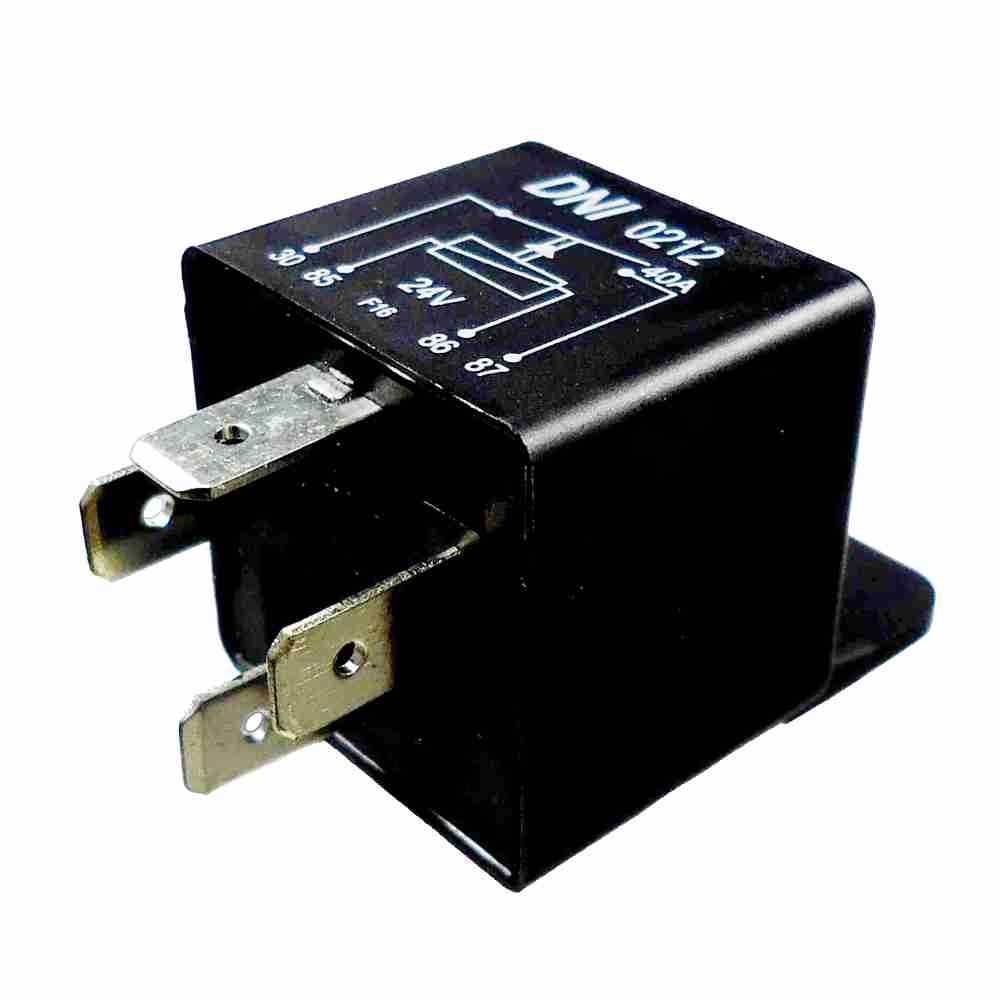 Reley  24 Volt 40A  4 Teminales Universal 40 Amp