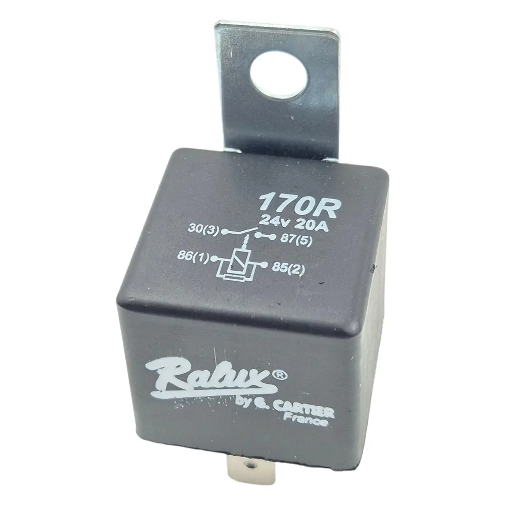 Reley  24 Volt 4 Teminales P. Motor MB