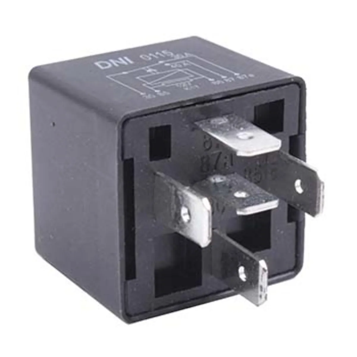 Mini Reley Auxiliar 5terminales 12volts. Universal
