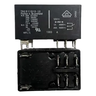 Reley C. Pista P 12 Volt. 8 Terminales. Toyota 0665004650